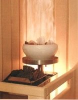 Wellness-Anlage -*VITALIS SET*- Sauna mit Sole-Therme und Infrarotstrahler
