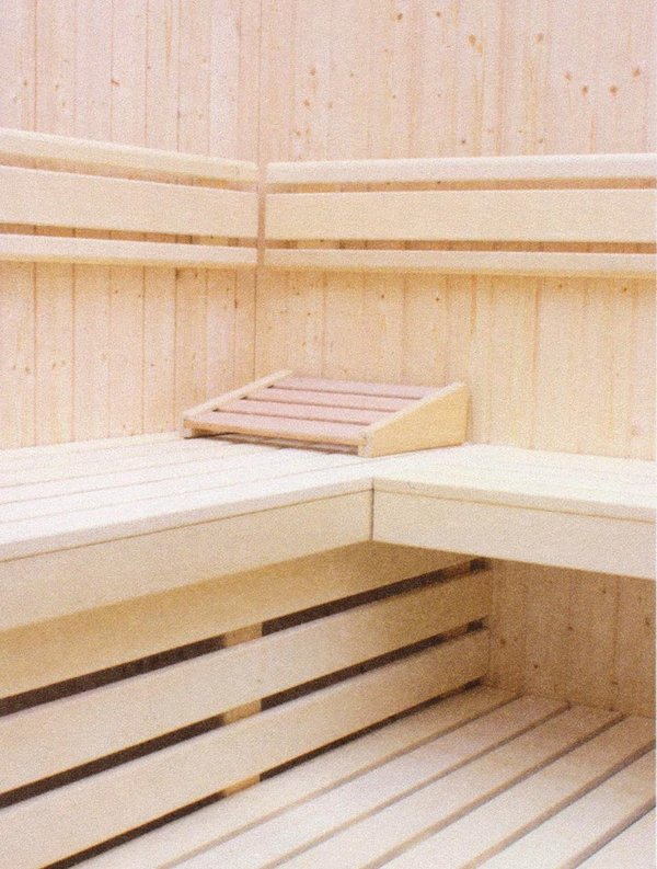 Element-Sauna -*AREND PERFEKT*- Polar-Fichte, kplt. mit Ofen u. Steuerung